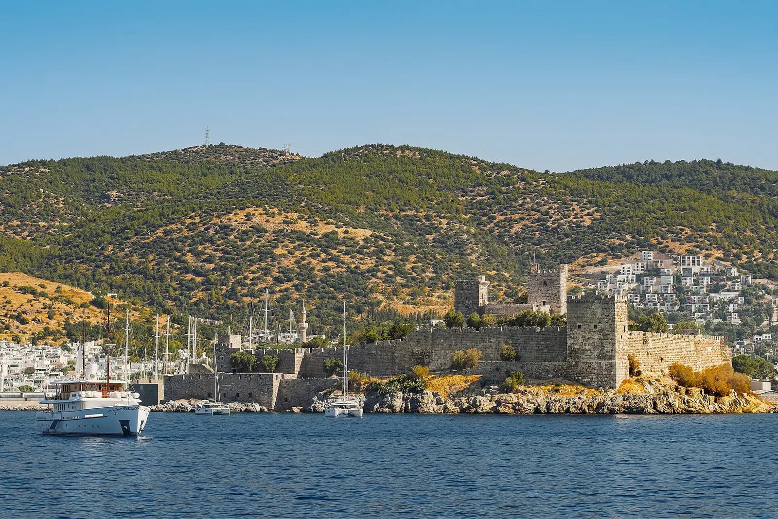 Hafen und Burg von Bodrum