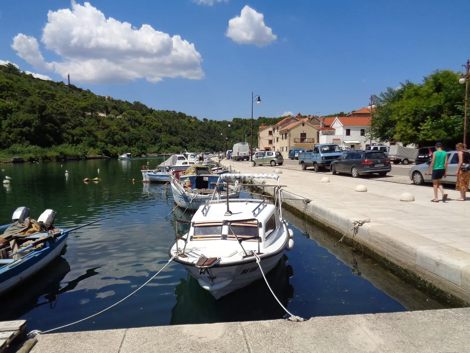Altstadt von Split an der dalmatinischen Küste