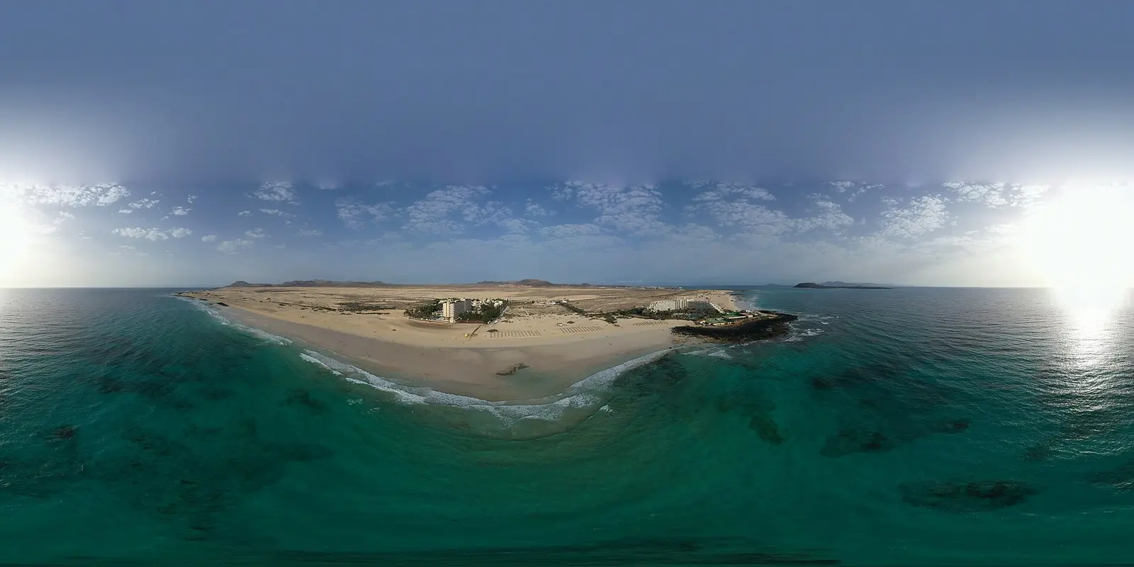 Weite Sandstrände auf Fuerteventura